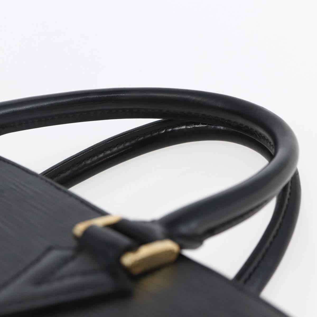 LOUIS VUITTON Epi Sorbonne Business Bag Black M54512 LV Auth ep11032