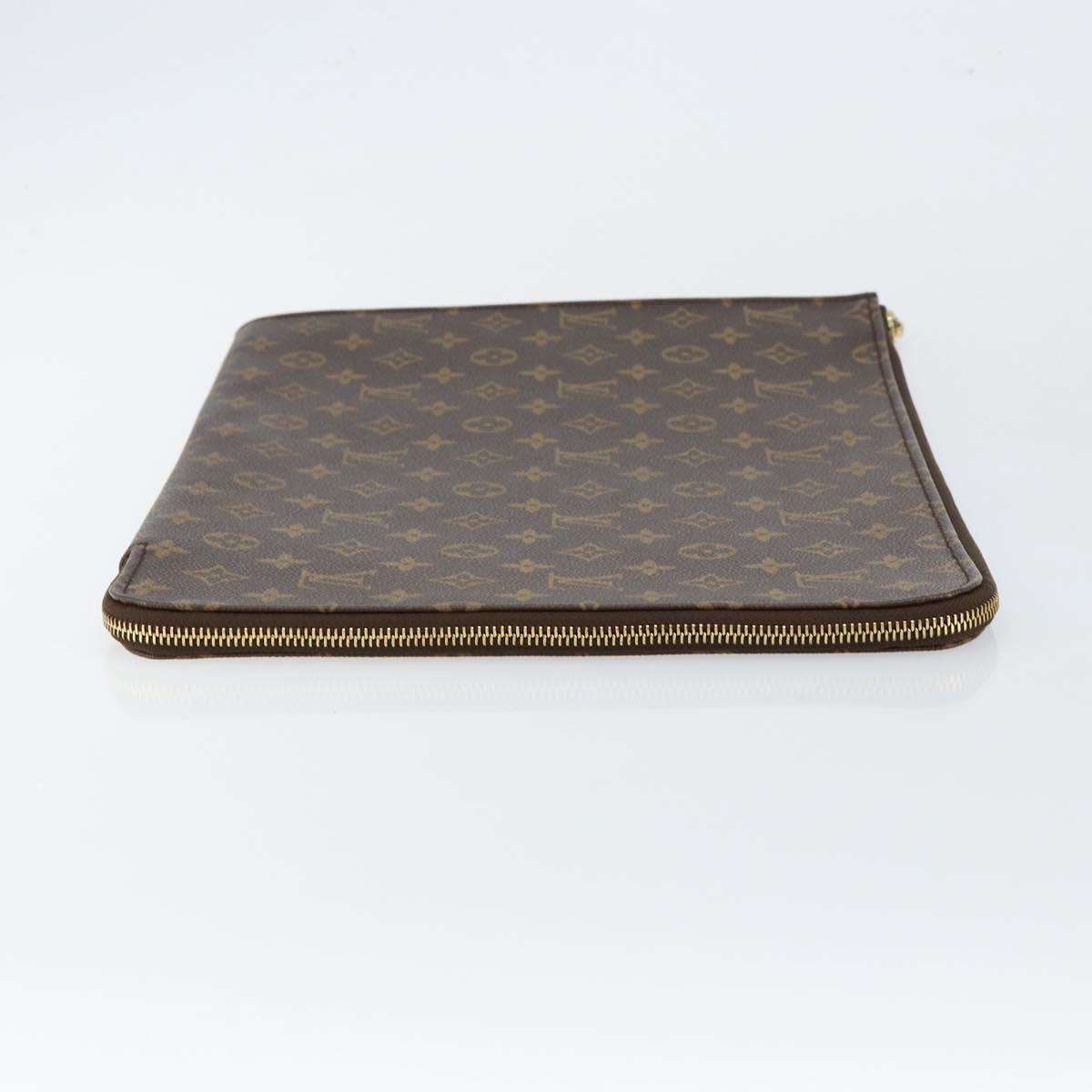 LOUIS VUITTON Monogram Posh Documents Briefcase M53457 LV Auth ep11038