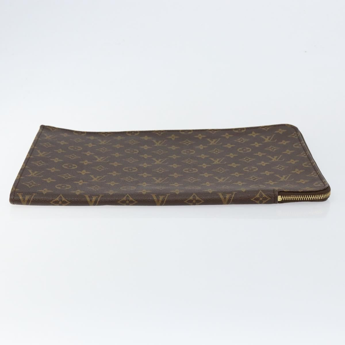 LOUIS VUITTON Monogram Posh Documents Briefcase M53457 LV Auth ep11038