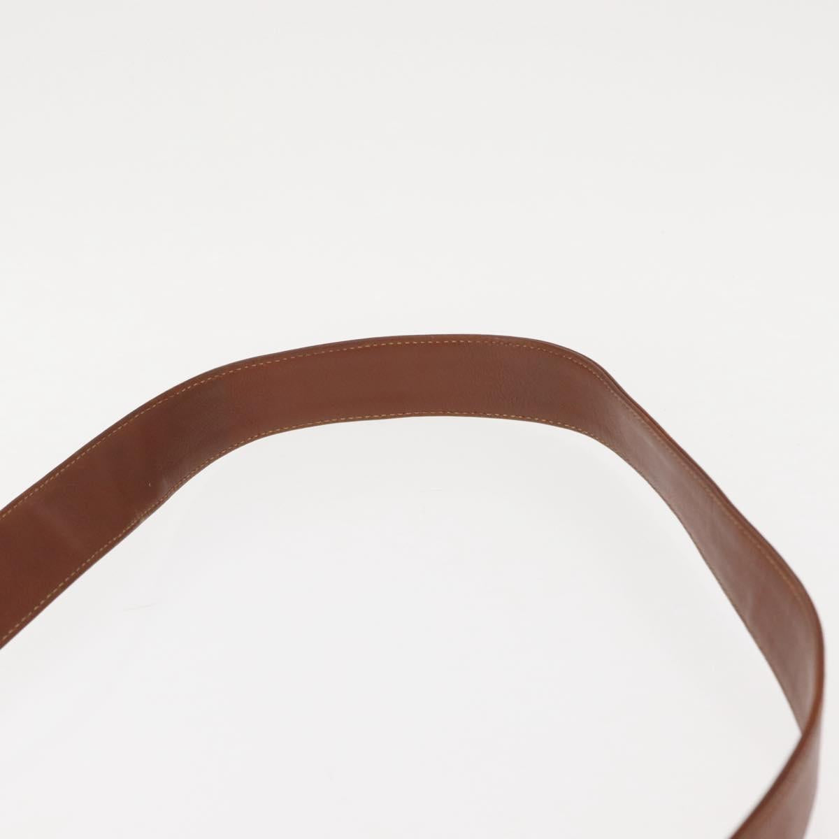 GUCCI Bamboo Hand Bag Leather 2way Brown Auth ep11039