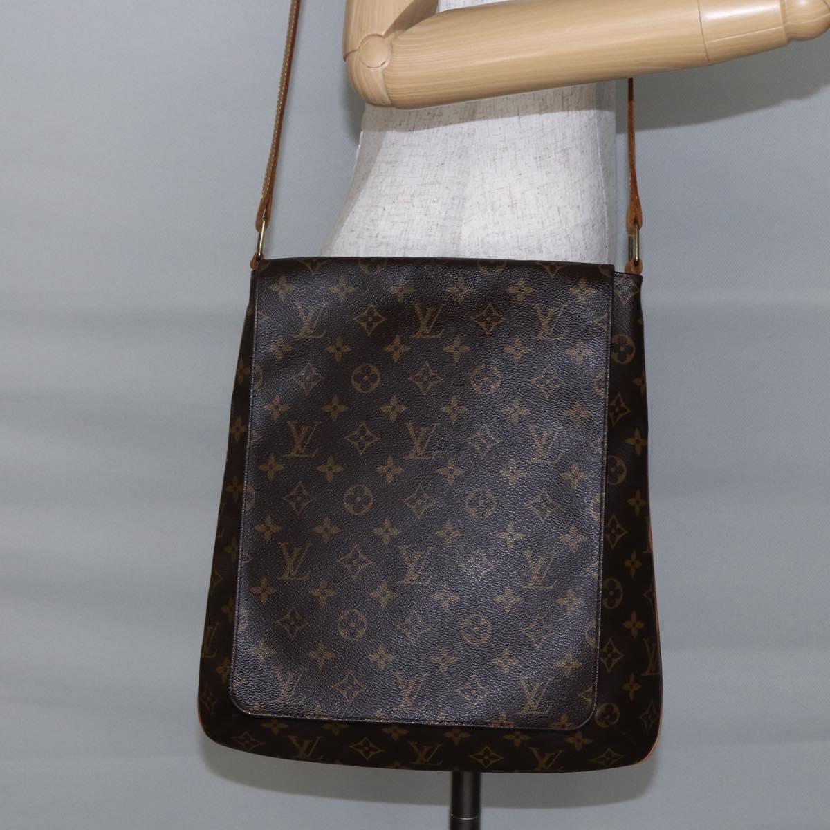 LOUIS VUITTON Monogram Musette Shoulder Bag M51256 LV Auth ep11041