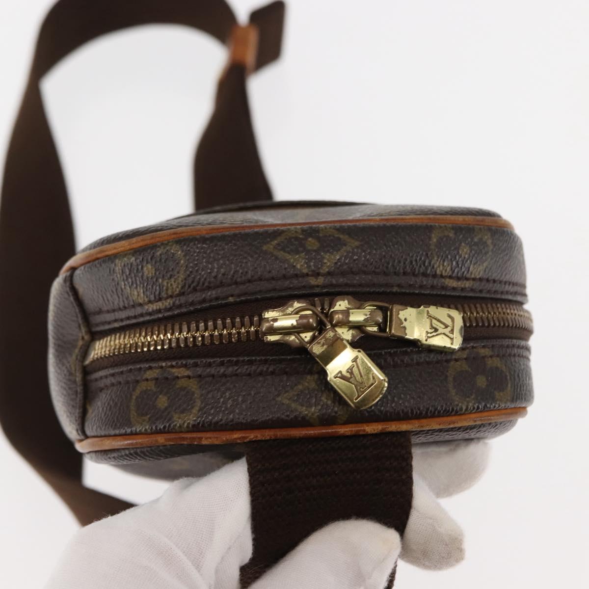 LOUIS VUITTON Monogram Pochette Gange Shoulder Bag M51870 LV Auth ep11043