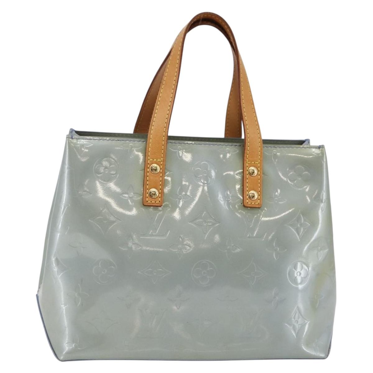 LOUIS VUITTON Monogram Vernis Reade PM Hand Bag Lavande M91220 LV Auth ep11061