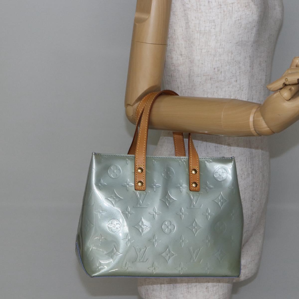 LOUIS VUITTON Monogram Vernis Reade PM Hand Bag Lavande M91220 LV Auth ep11061