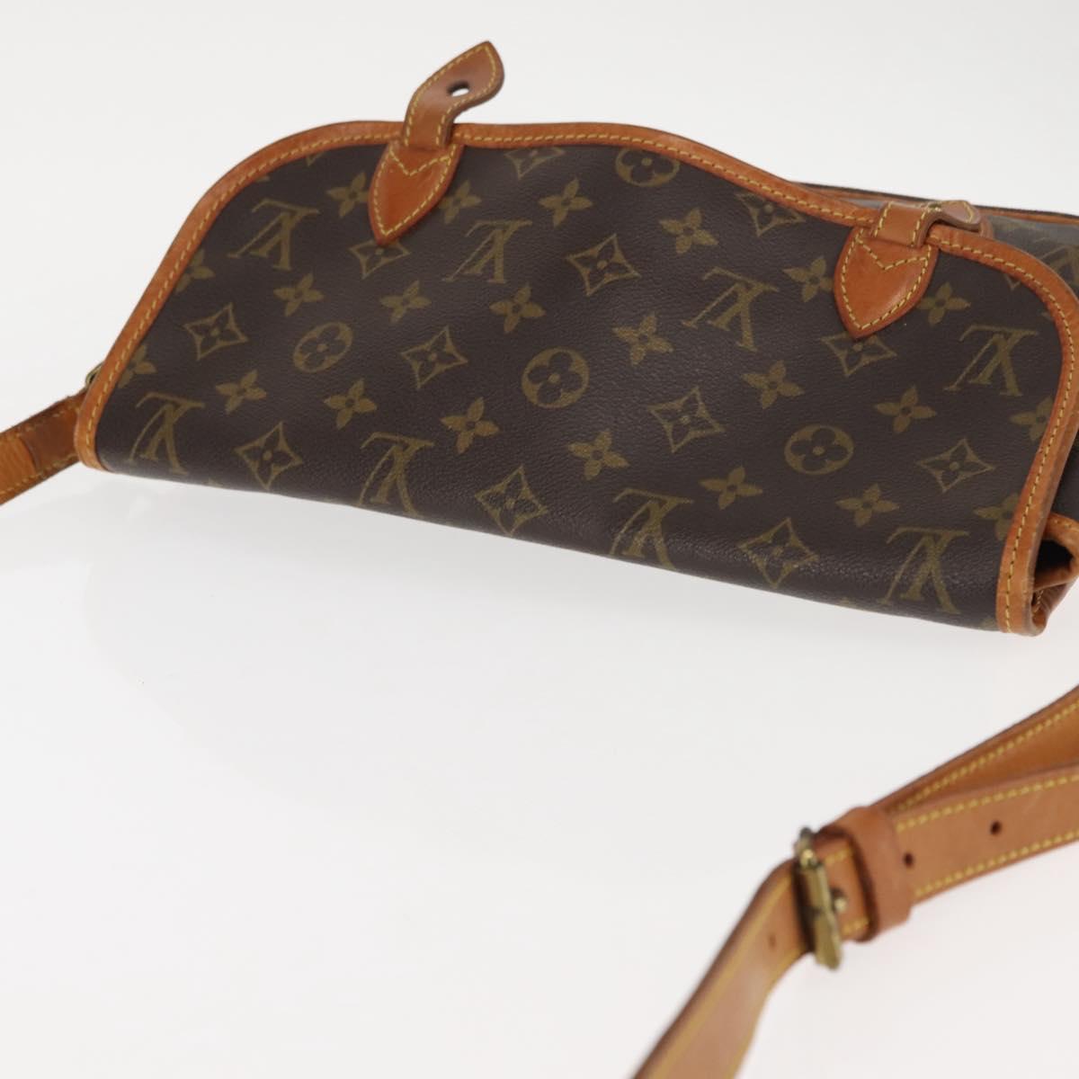 LOUIS VUITTON Monogram Gibeciere MM Shoulder Bag M42247 LV Auth ep11068