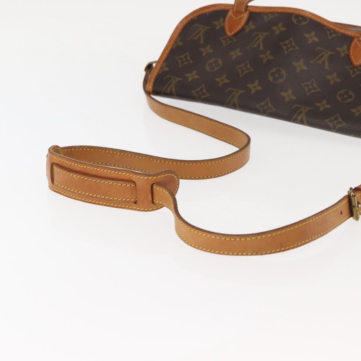 LOUIS VUITTON Monogram Gibeciere MM Shoulder Bag M42247 LV Auth ep11068
