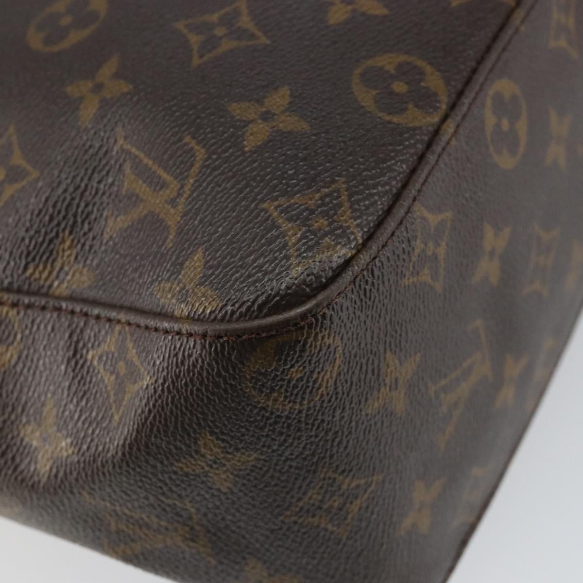 LOUIS VUITTON Monogram Looping GM Shoulder Bag M51145 LV Auth ep11082