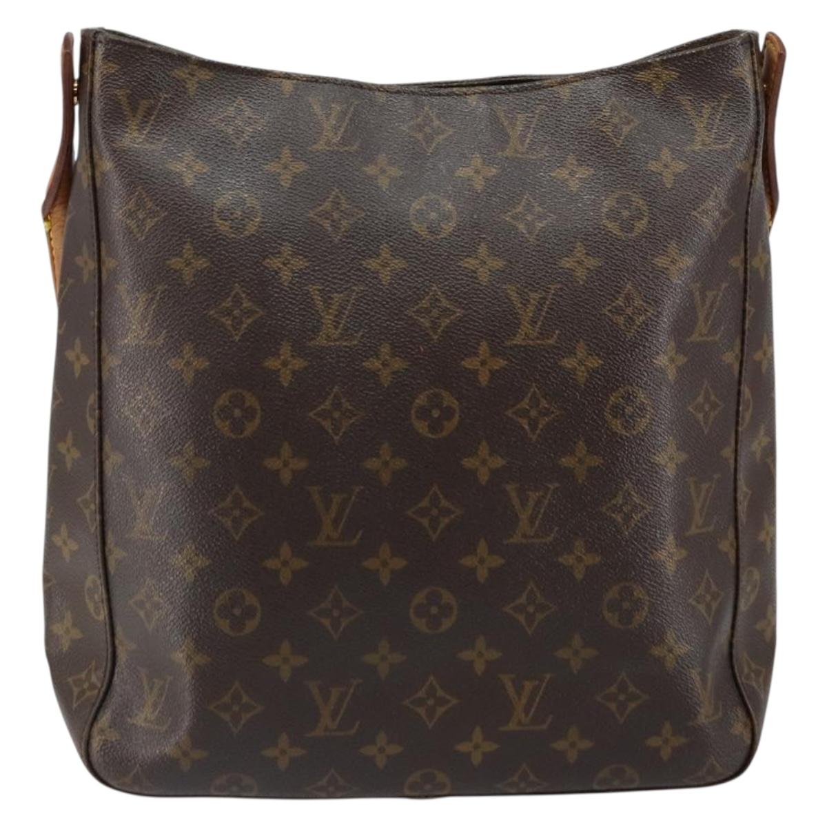 LOUIS VUITTON Monogram Looping GM Shoulder Bag M51145 LV Auth ep11082