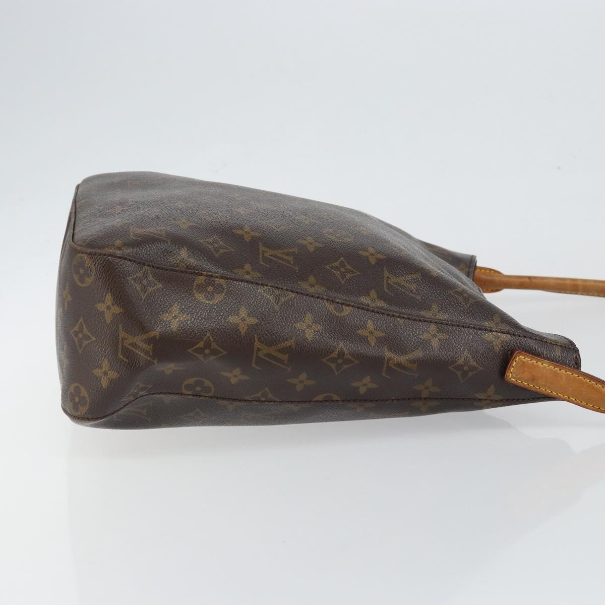 LOUIS VUITTON Monogram Looping GM Shoulder Bag M51145 LV Auth ep11082