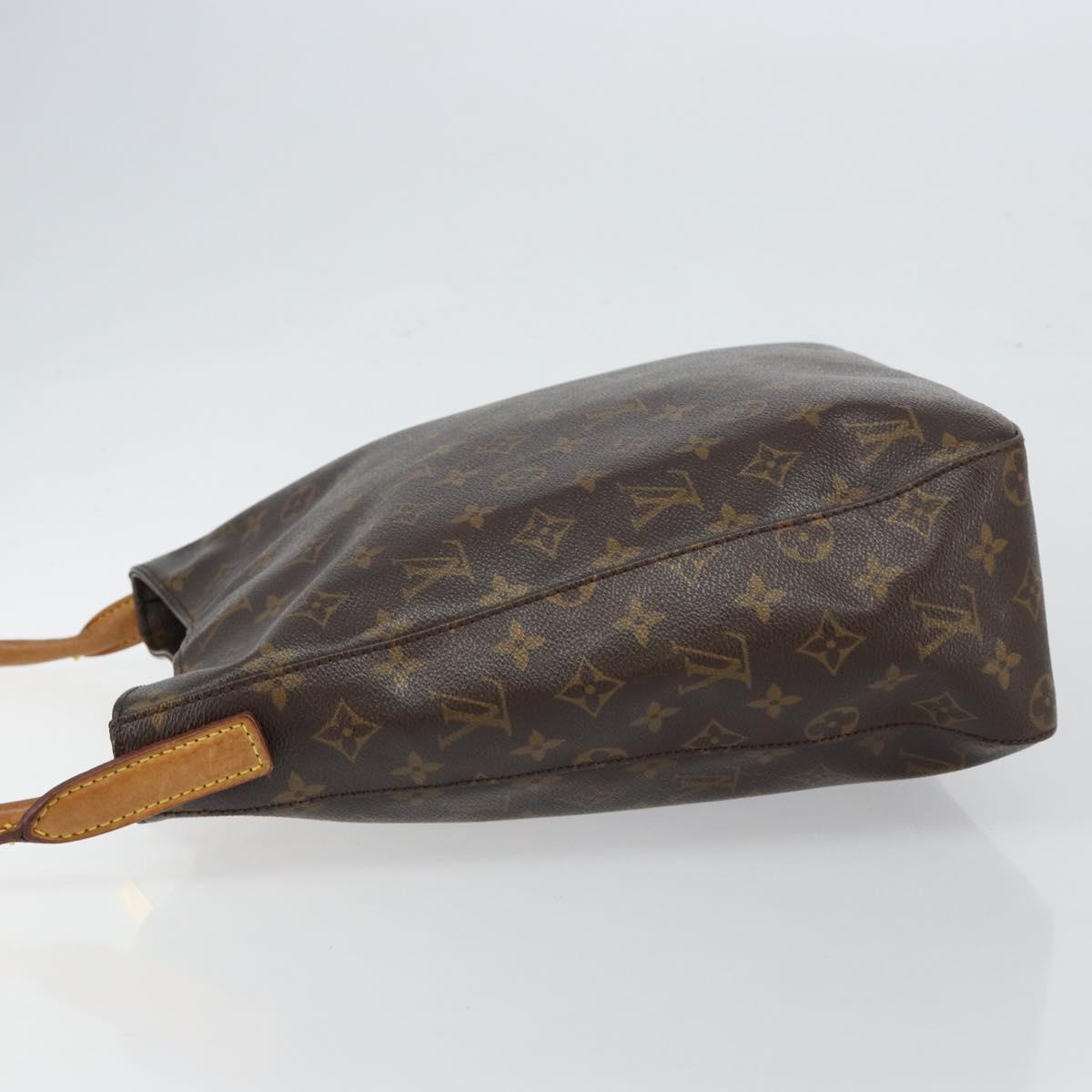 LOUIS VUITTON Monogram Looping GM Shoulder Bag M51145 LV Auth ep11082