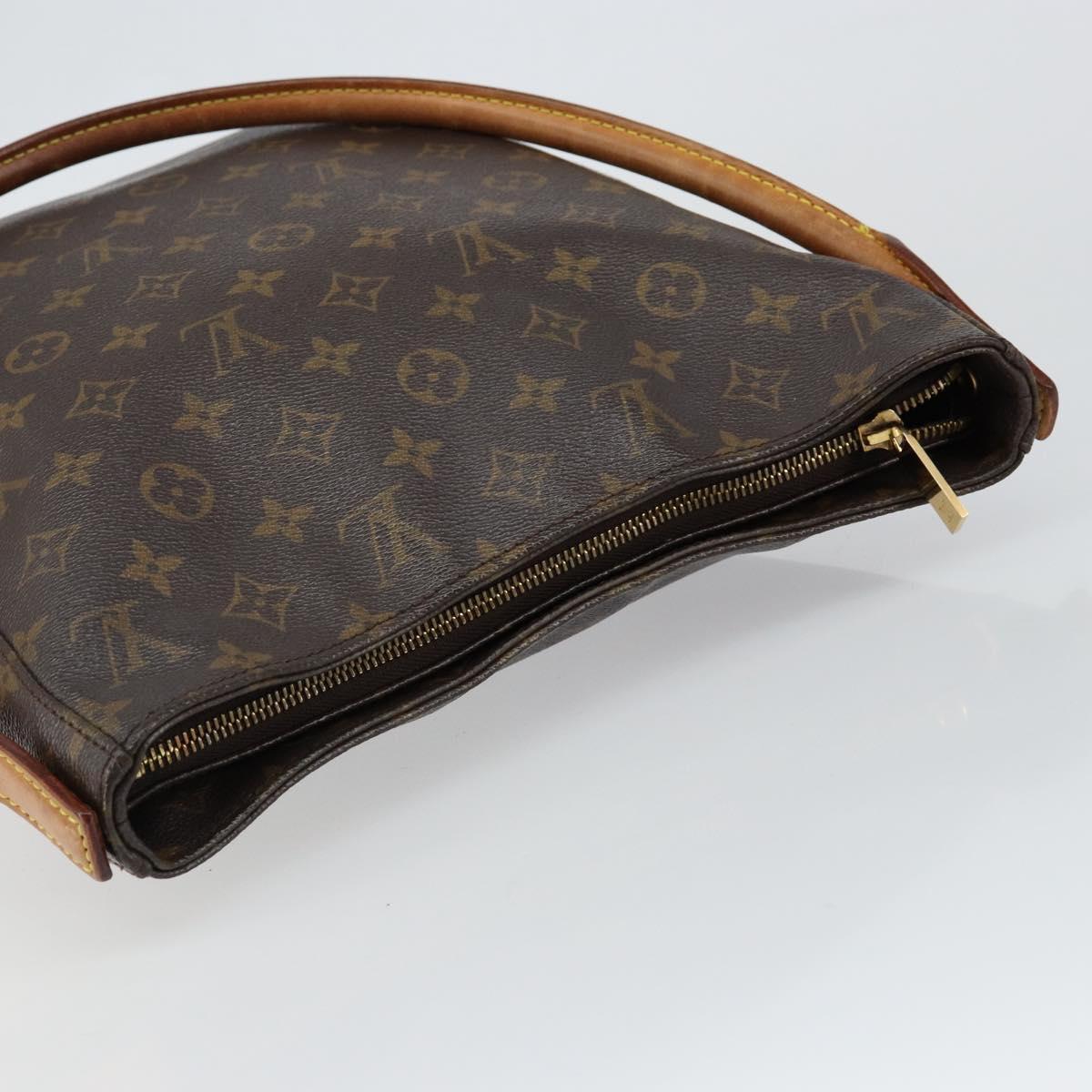 LOUIS VUITTON Monogram Looping GM Shoulder Bag M51145 LV Auth ep11082