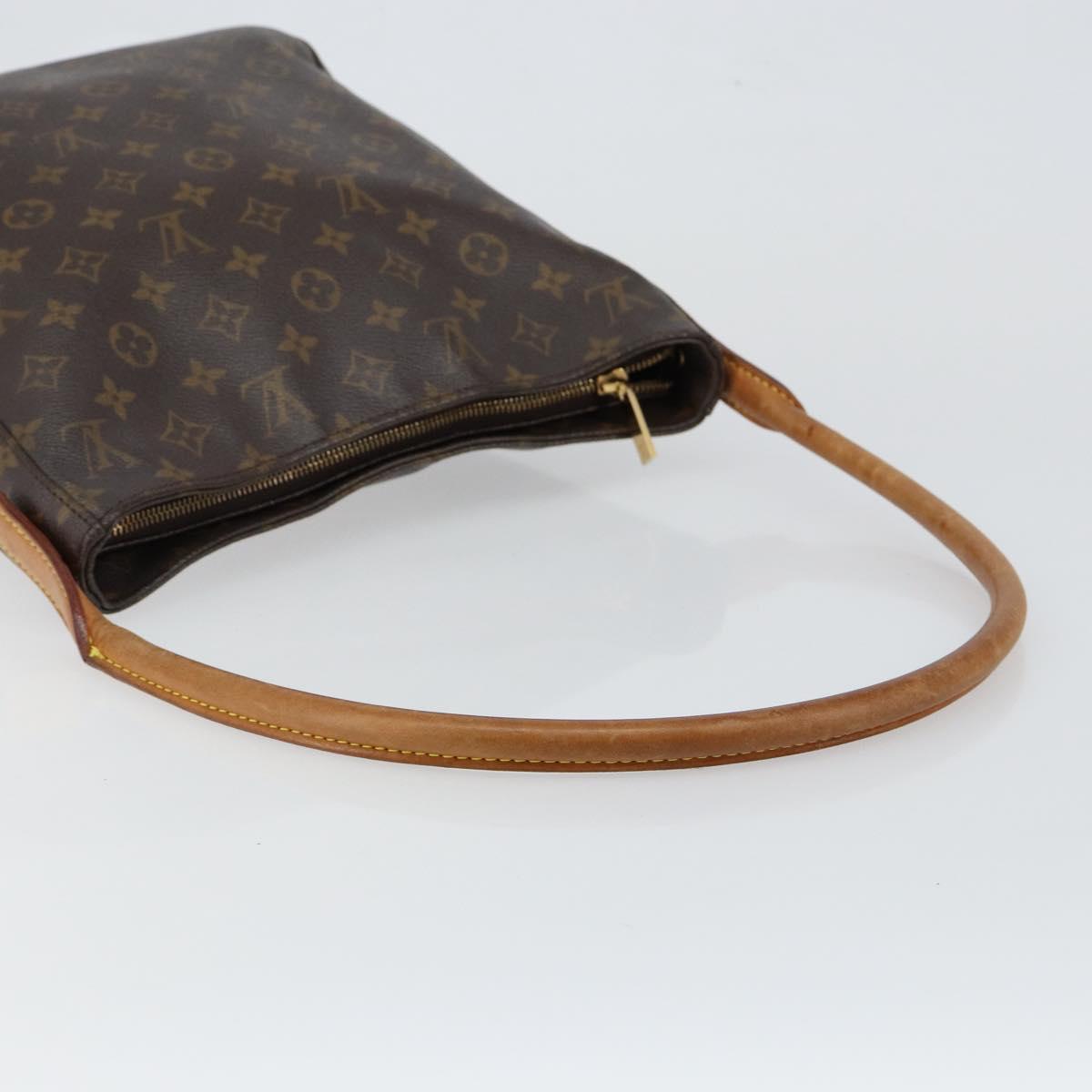 LOUIS VUITTON Monogram Looping GM Shoulder Bag M51145 LV Auth ep11082