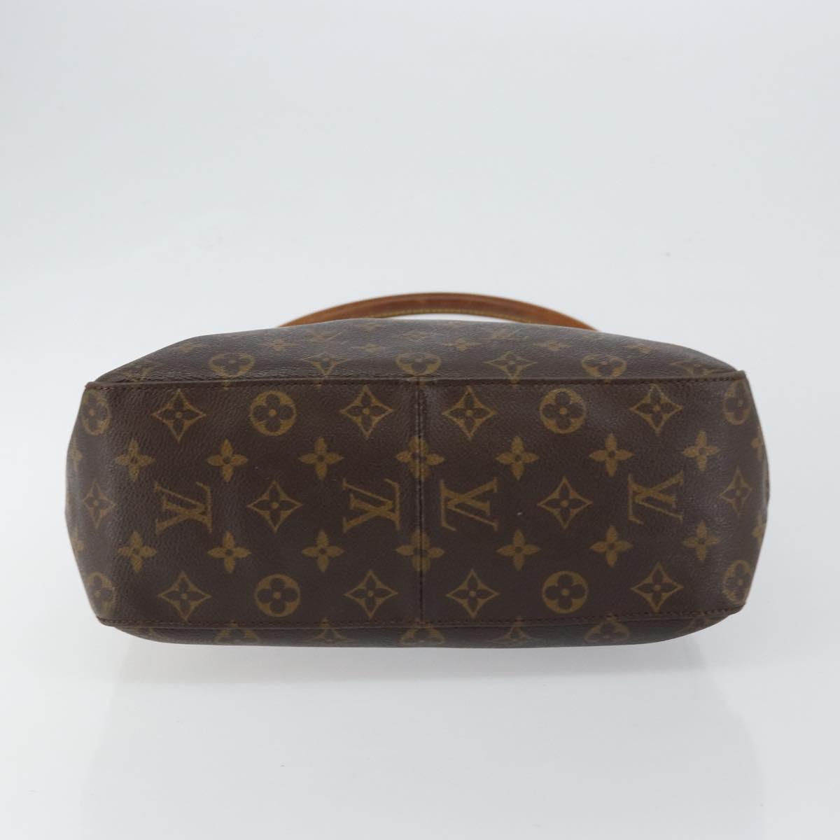 LOUIS VUITTON Monogram Looping GM Shoulder Bag M51145 LV Auth ep11082