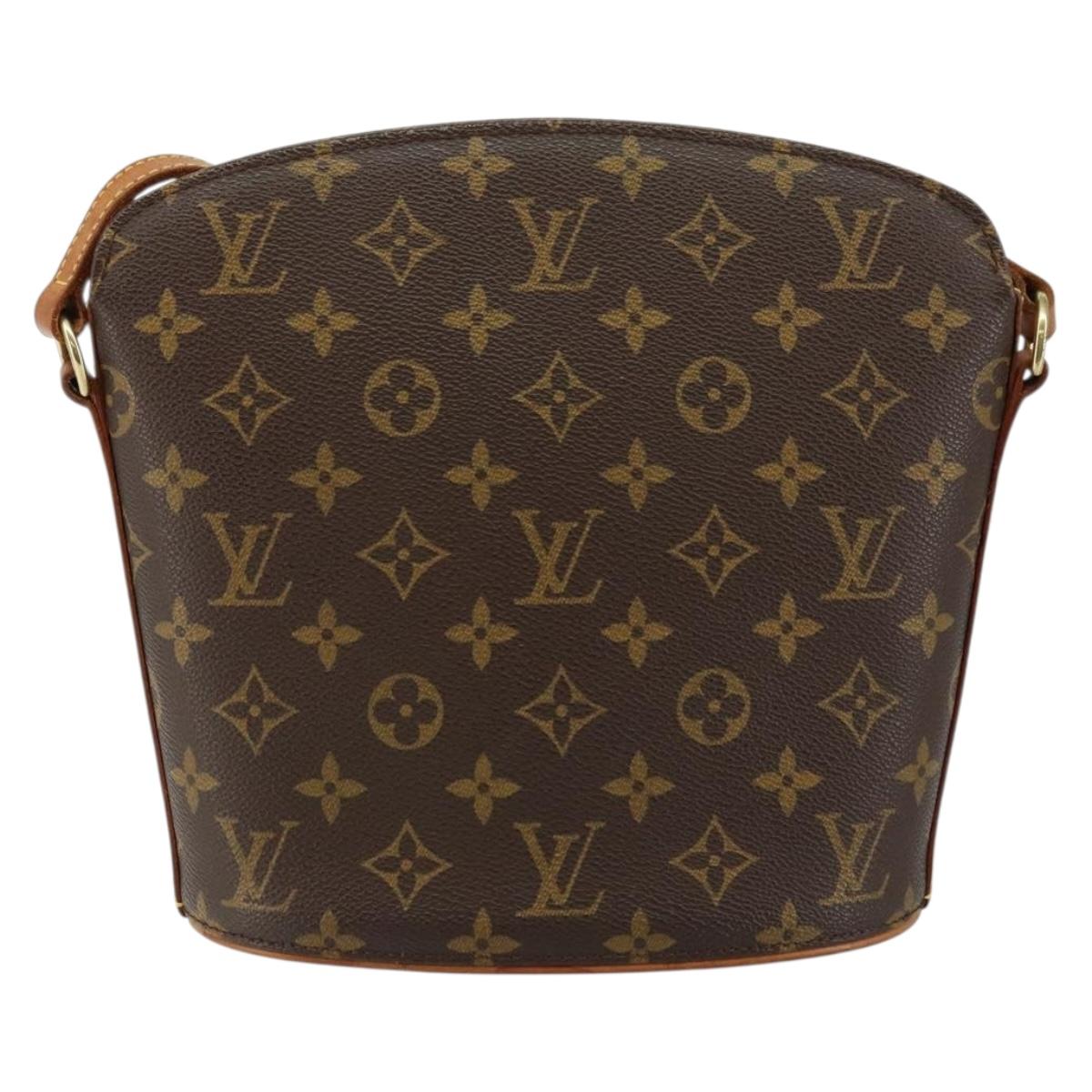 LOUIS VUITTON Monogram Drouot Shoulder Shoulder Bag M51290 LV Auth ep11083