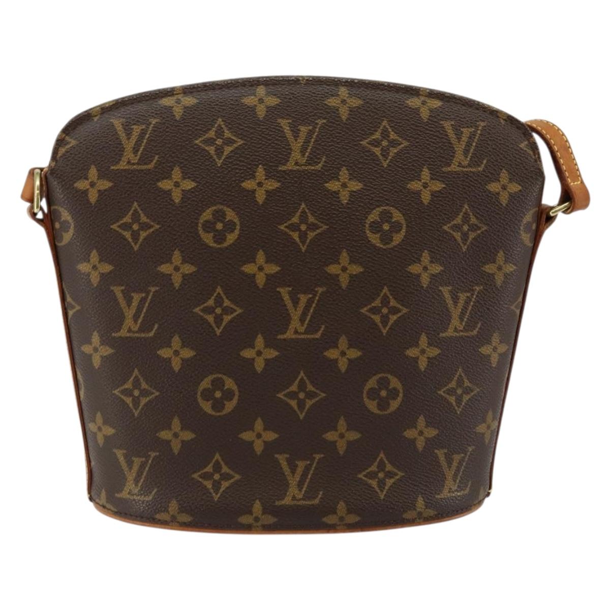 LOUIS VUITTON Monogram Drouot Shoulder Shoulder Bag M51290 LV Auth ep11083