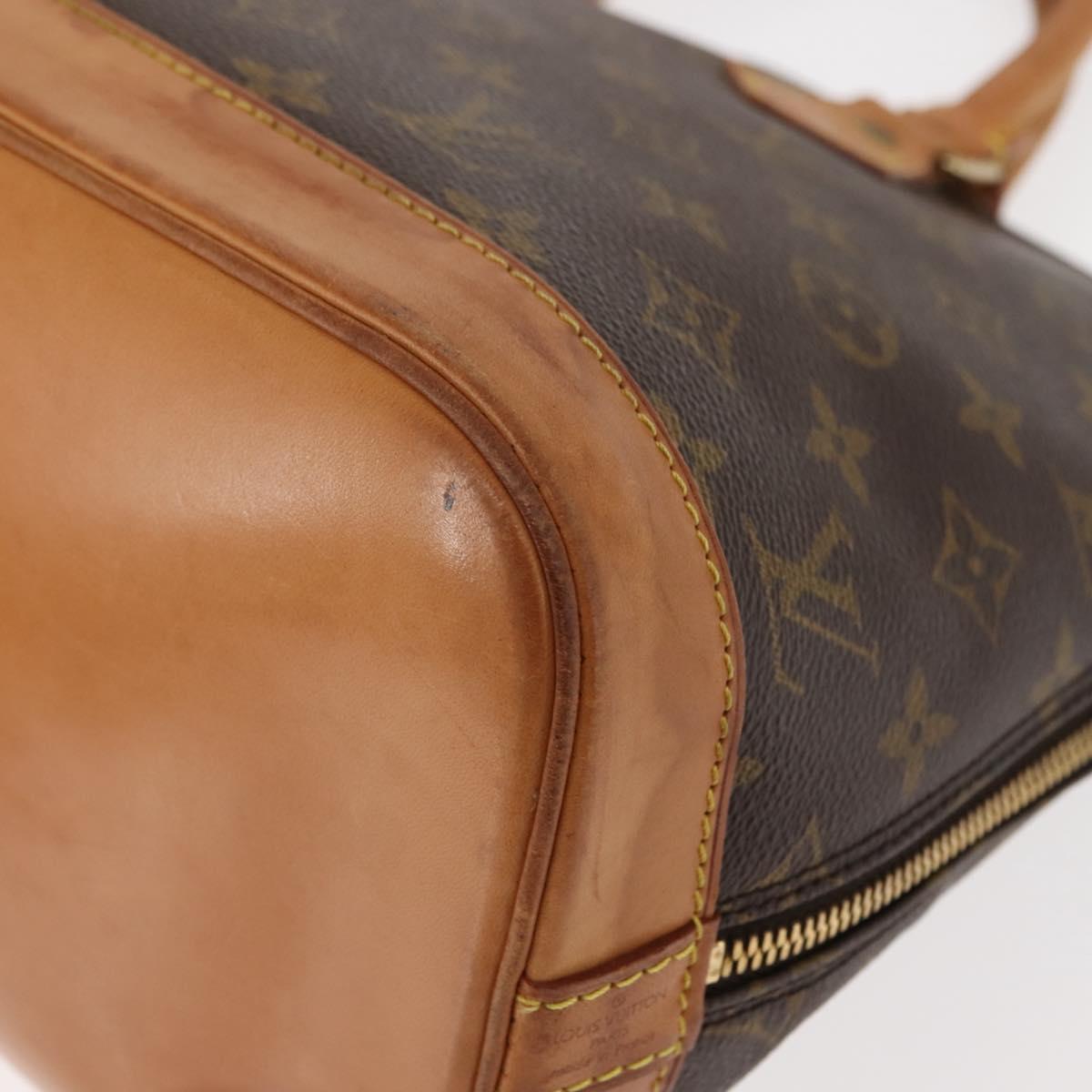LOUIS VUITTON Monogram Alma Hand Bag M51130 LV Auth ep11086