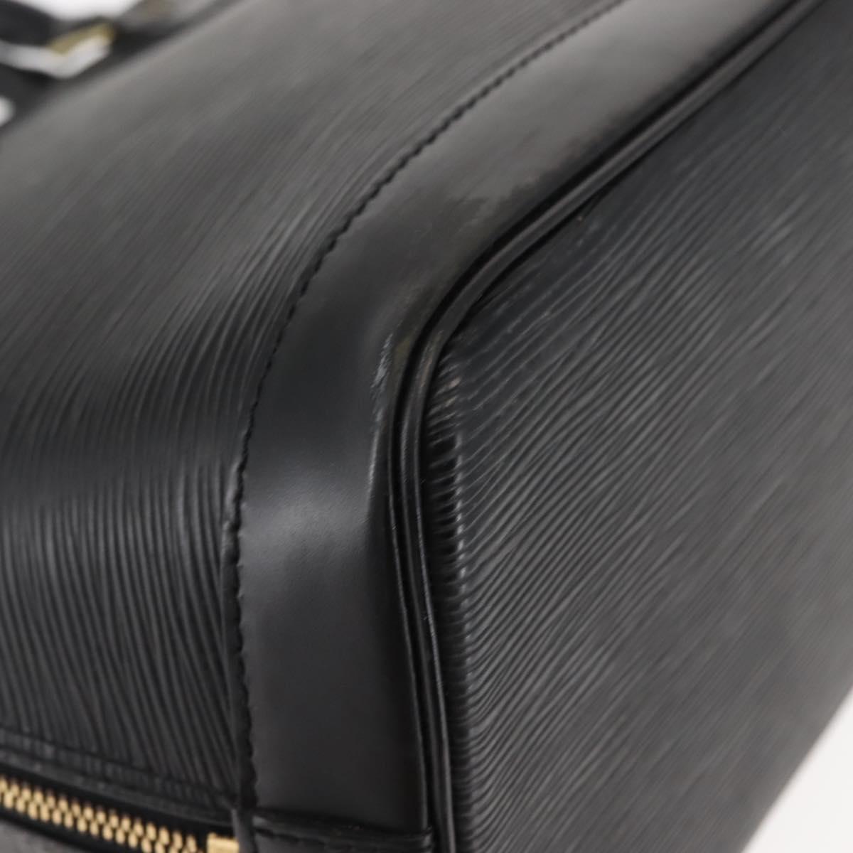 LOUIS VUITTON Epi Alma Hand Bag Black M52142 LV Auth ep11097