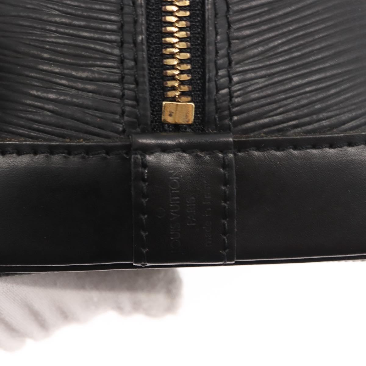 LOUIS VUITTON Epi Alma Hand Bag Black M52142 LV Auth ep11097