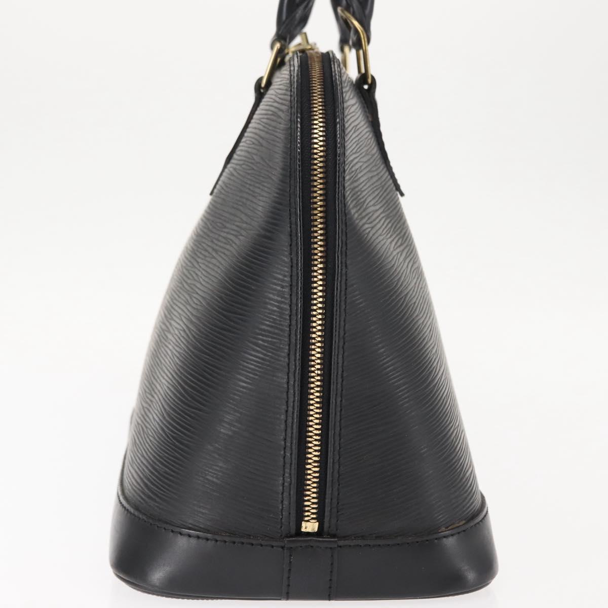 LOUIS VUITTON Epi Alma Hand Bag Black M52142 LV Auth ep11097
