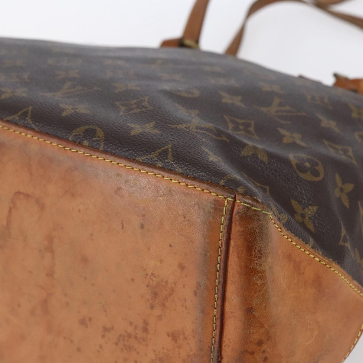 LOUIS VUITTON Monogram Cabas Mezzo Tote Bag M51151 LV Auth ep11098