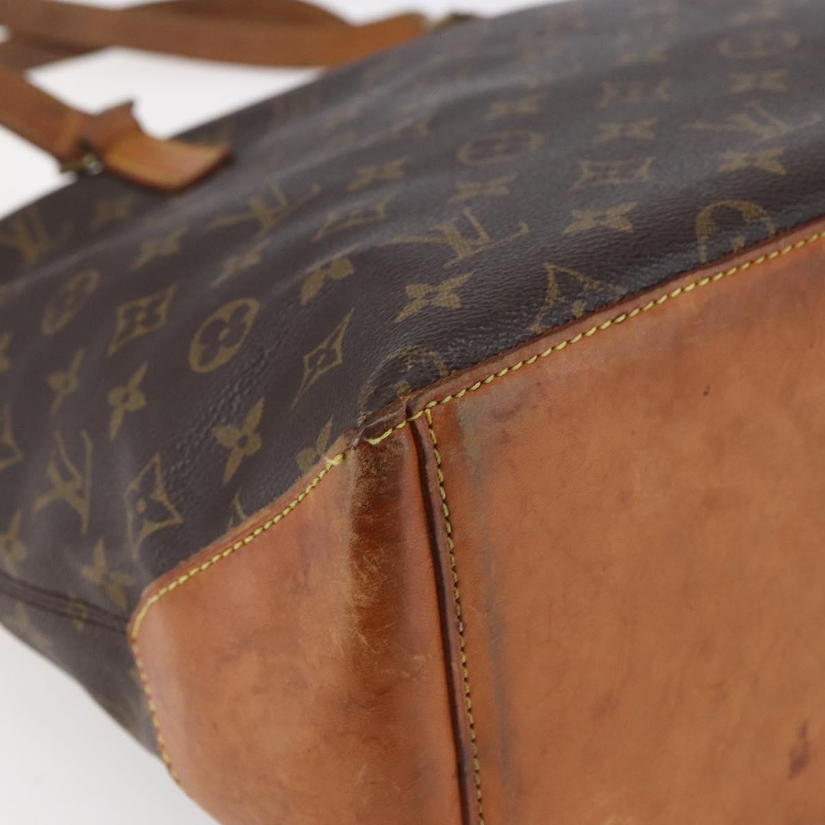 LOUIS VUITTON Monogram Cabas Mezzo Tote Bag M51151 LV Auth ep11098