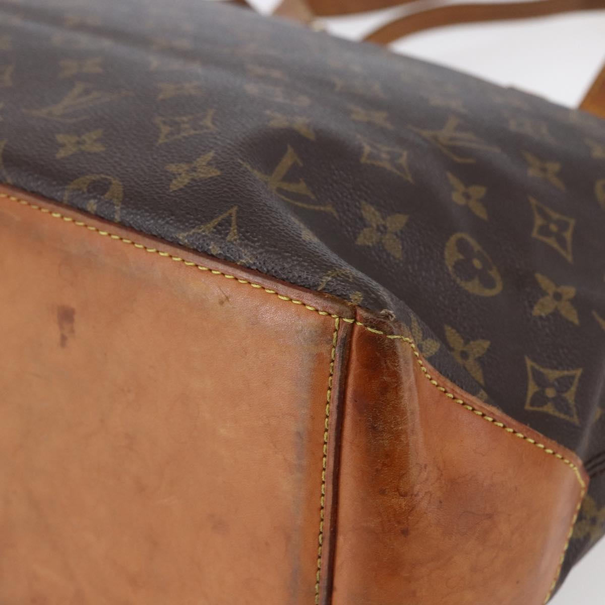 LOUIS VUITTON Monogram Cabas Mezzo Tote Bag M51151 LV Auth ep11098