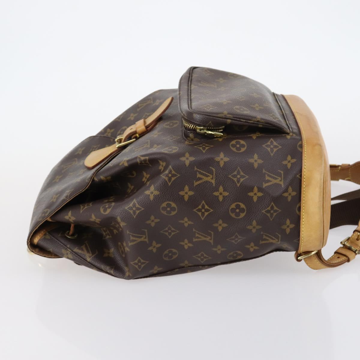 LOUIS VUITTON Monogram Montsouris GM Backpack M51135 LV Auth ep11105