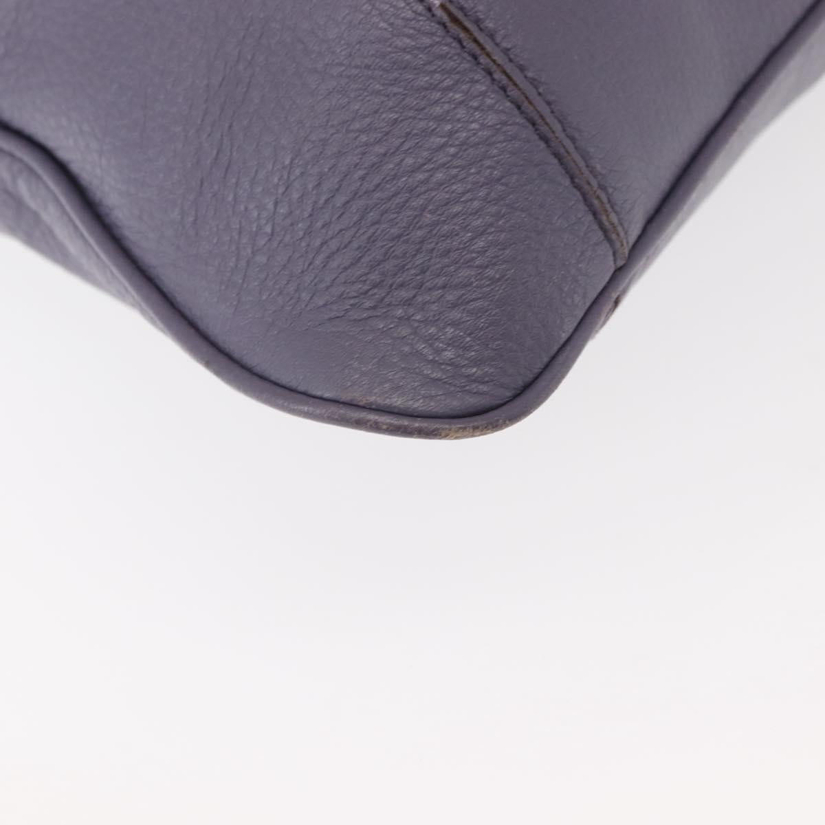 BOTTEGA VENETA Hand Bag Leather Purple 147716 Auth ep11106