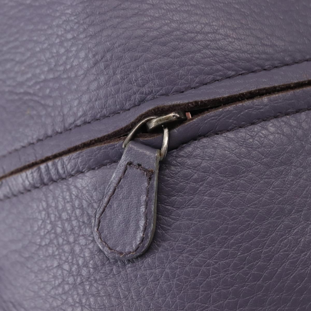 BOTTEGA VENETA Hand Bag Leather Purple 147716 Auth ep11106