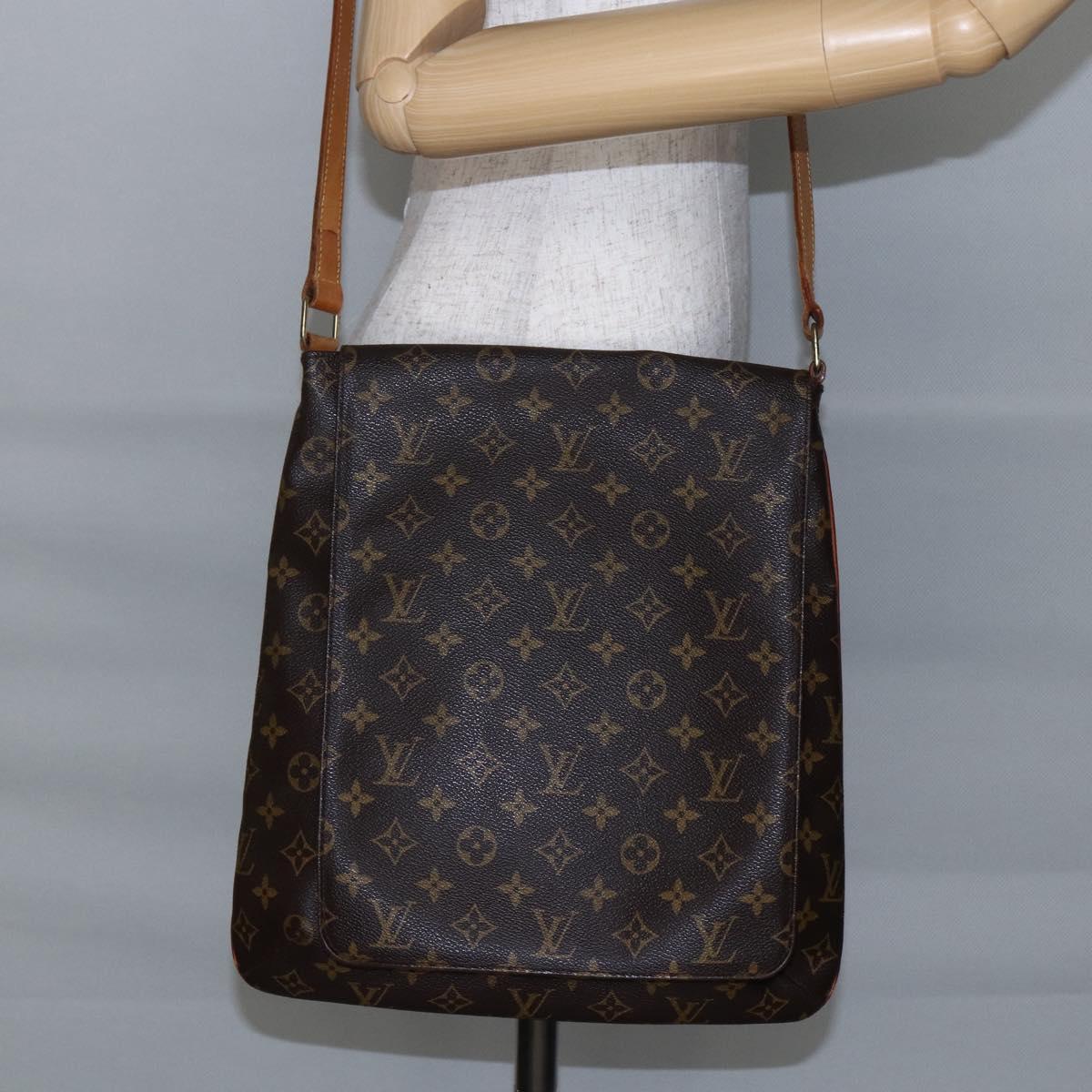 LOUIS VUITTON Monogram Musette Shoulder Bag M51256 LV Auth ep11108