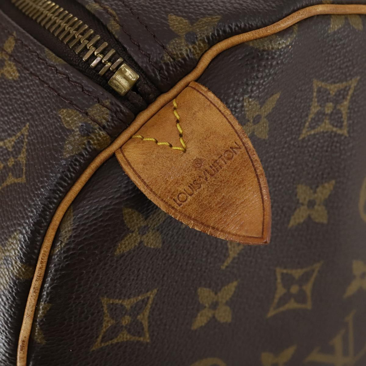LOUIS VUITTON Monogram Keepall 60 Boston Bag M41422 LV Auth ep11111