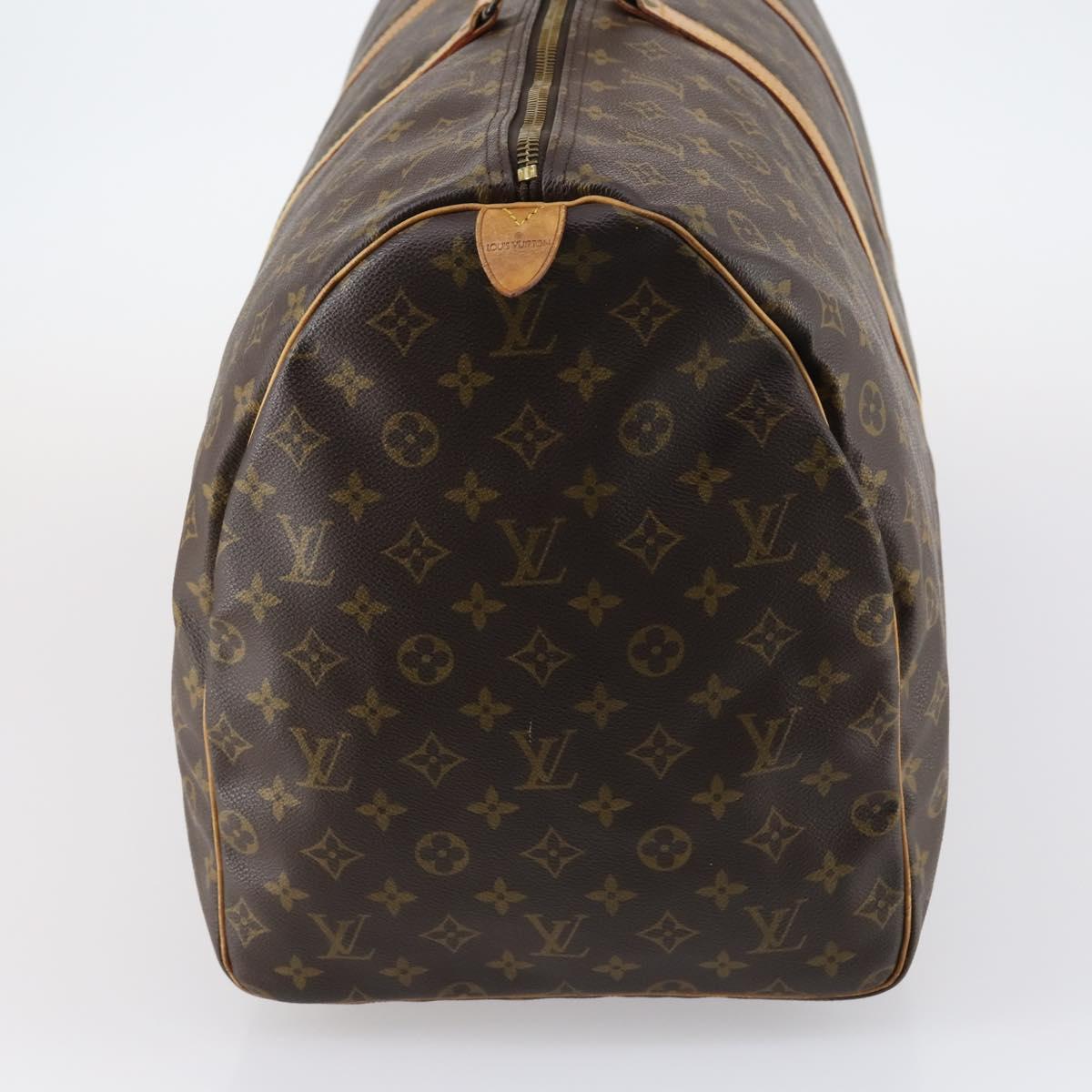 LOUIS VUITTON Monogram Keepall 60 Boston Bag M41422 LV Auth ep11111
