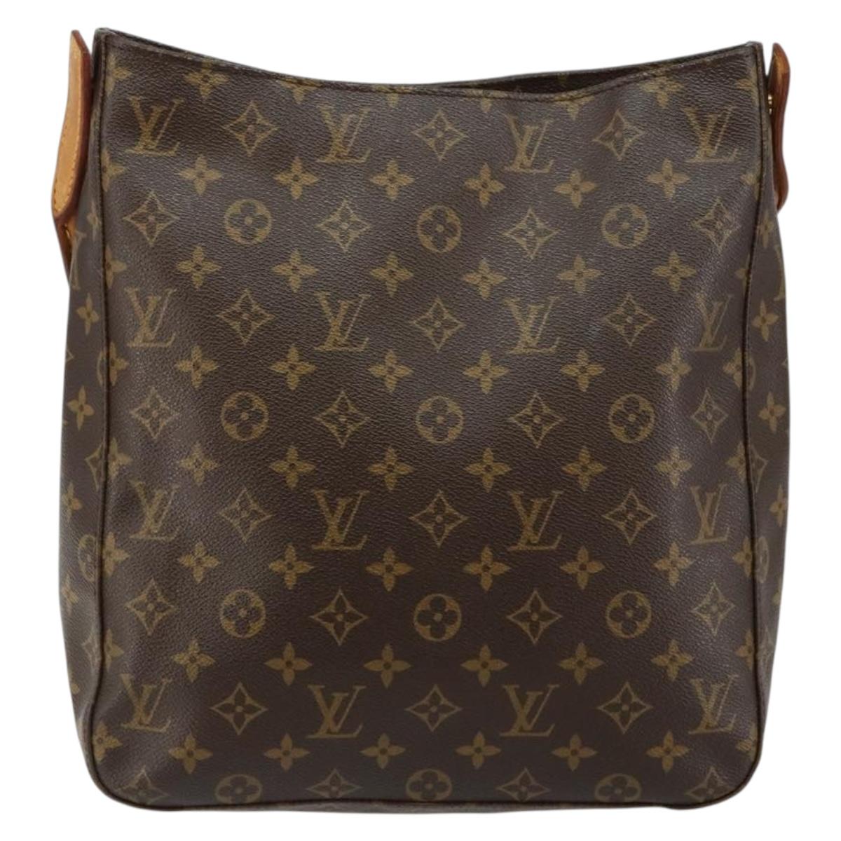 LOUIS VUITTON Monogram Looping GM Shoulder Bag M51145 LV Auth ep11121