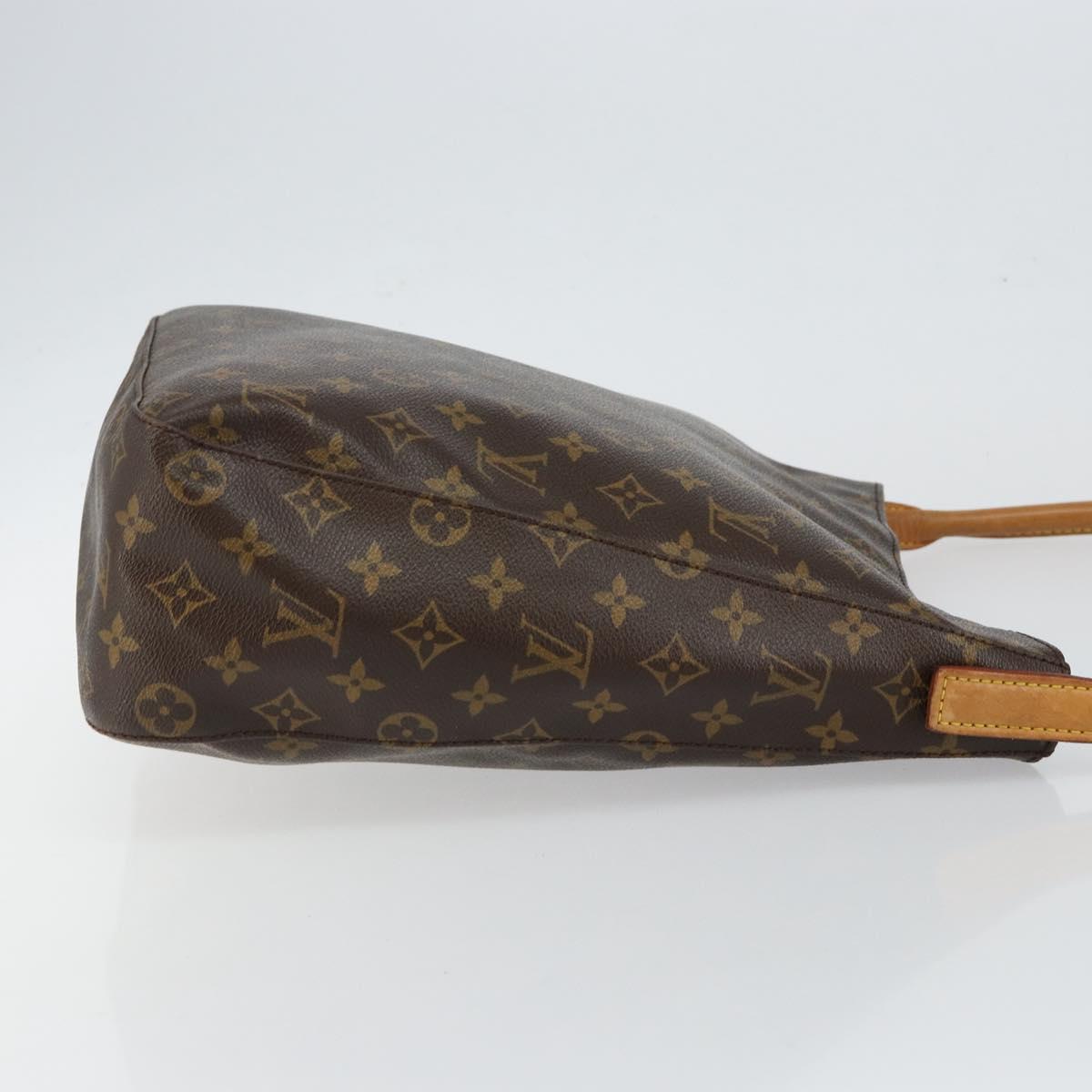 LOUIS VUITTON Monogram Looping GM Shoulder Bag M51145 LV Auth ep11121