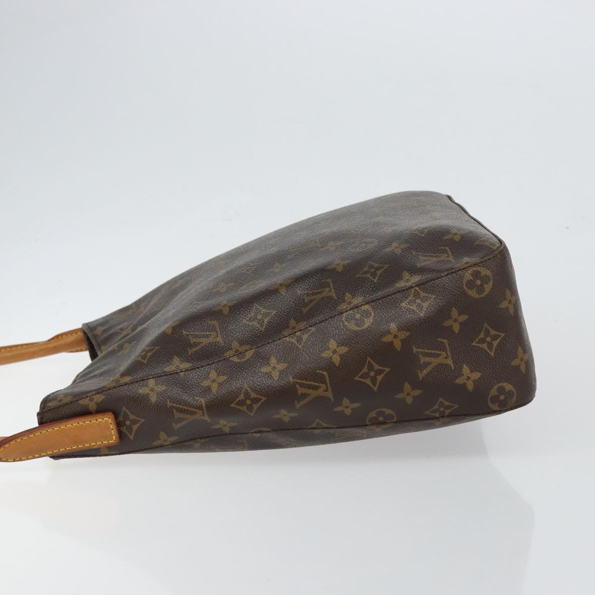 LOUIS VUITTON Monogram Looping GM Shoulder Bag M51145 LV Auth ep11121