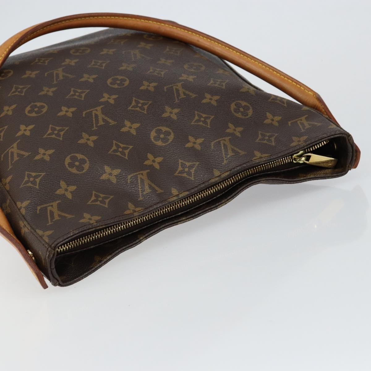 LOUIS VUITTON Monogram Looping GM Shoulder Bag M51145 LV Auth ep11121