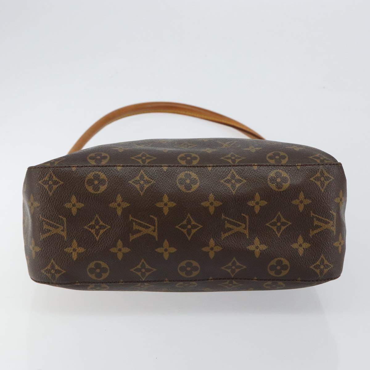 LOUIS VUITTON Monogram Looping GM Shoulder Bag M51145 LV Auth ep11121