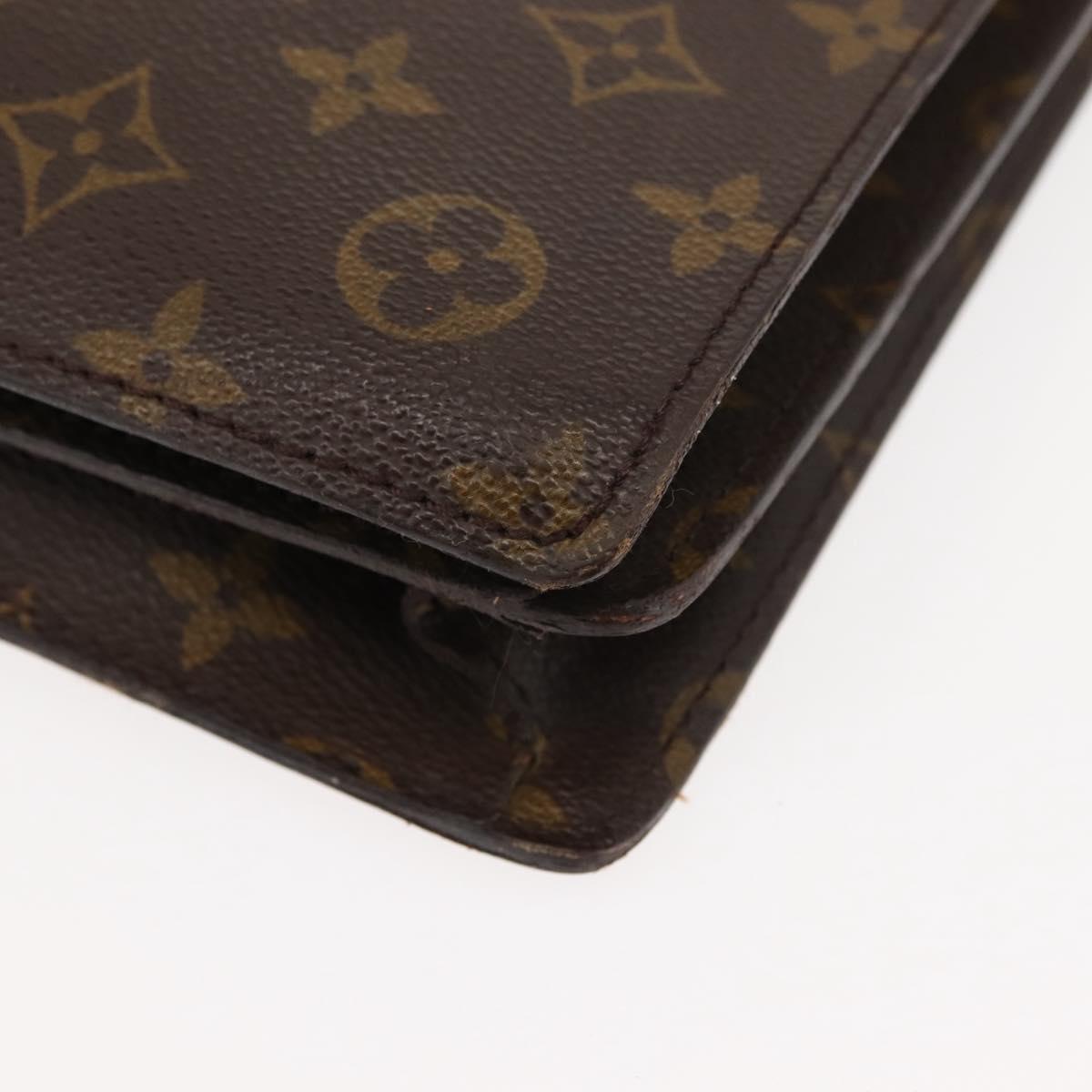 LOUIS VUITTON Monogram Serviette Conseiller Briefcase M53331 LV Auth ep11122