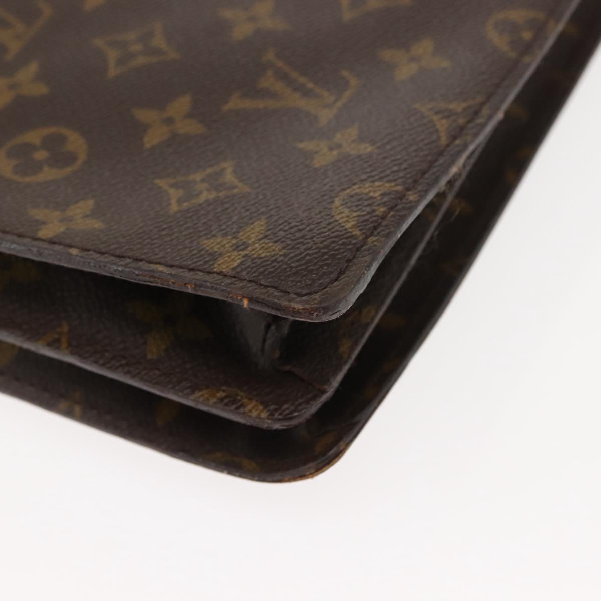 LOUIS VUITTON Monogram Serviette Conseiller Briefcase M53331 LV Auth ep11122