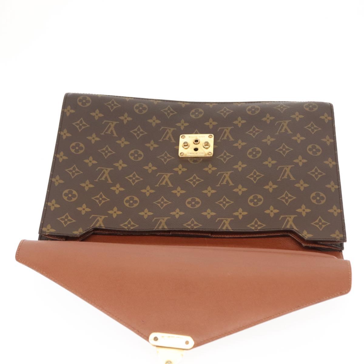 LOUIS VUITTON Monogram Serviette Conseiller Briefcase M53331 LV Auth ep11122