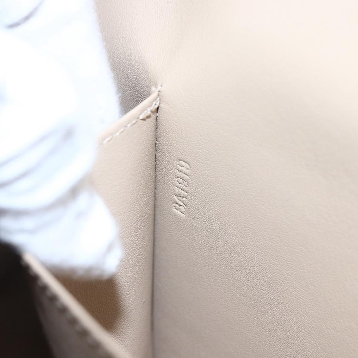 LOUIS VUITTON Monogram Vernis Thompson Street Bag Beige M91301 LV Auth ep11129