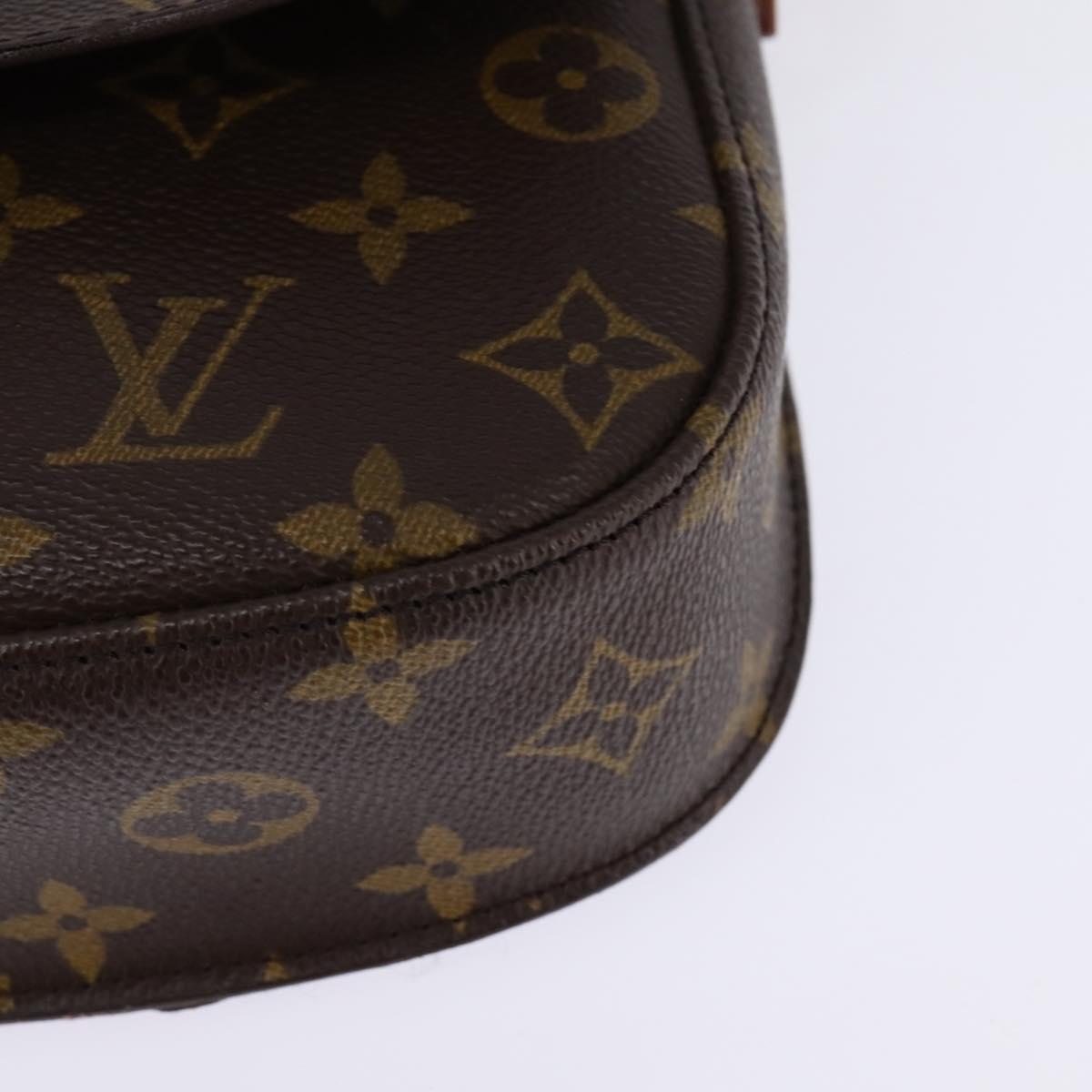 LOUIS VUITTON Monogram Saint Cloud MM Shoulder Bag M51243 LV Auth ep11130
