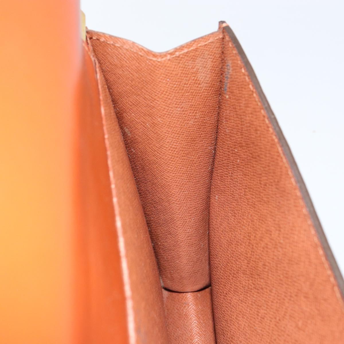 LOUIS VUITTON Epi Grenel Shoulder Bag Brown Kenya M52363 LV Auth ep11143