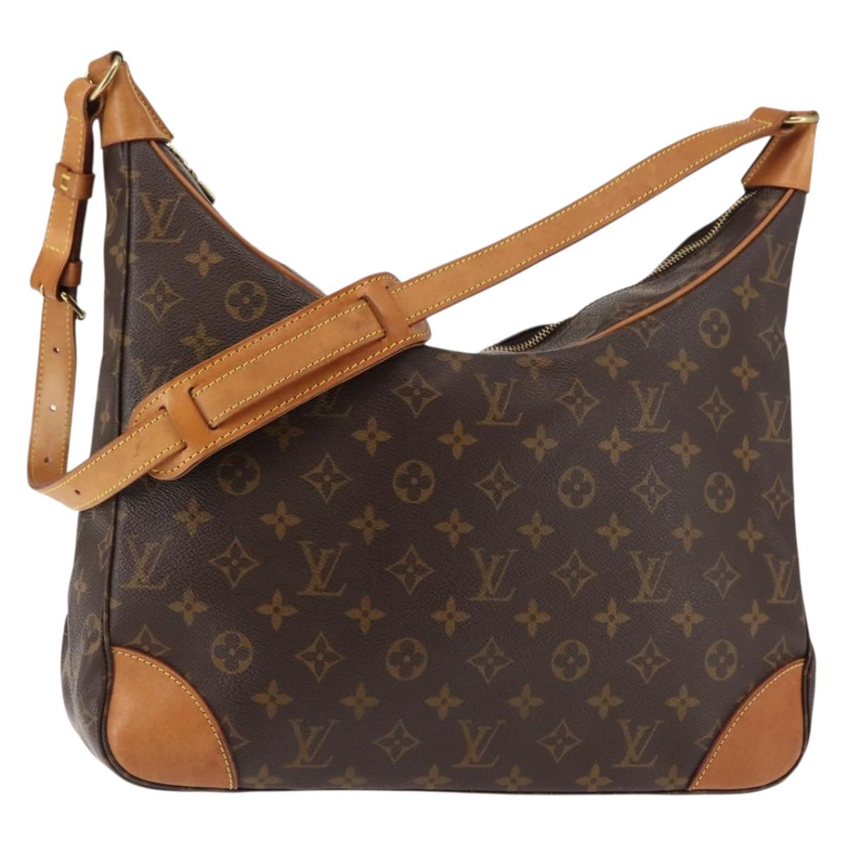 LOUIS VUITTON Monogram Boulogne 35 Shoulder Bag M51260 LV Auth ep11144