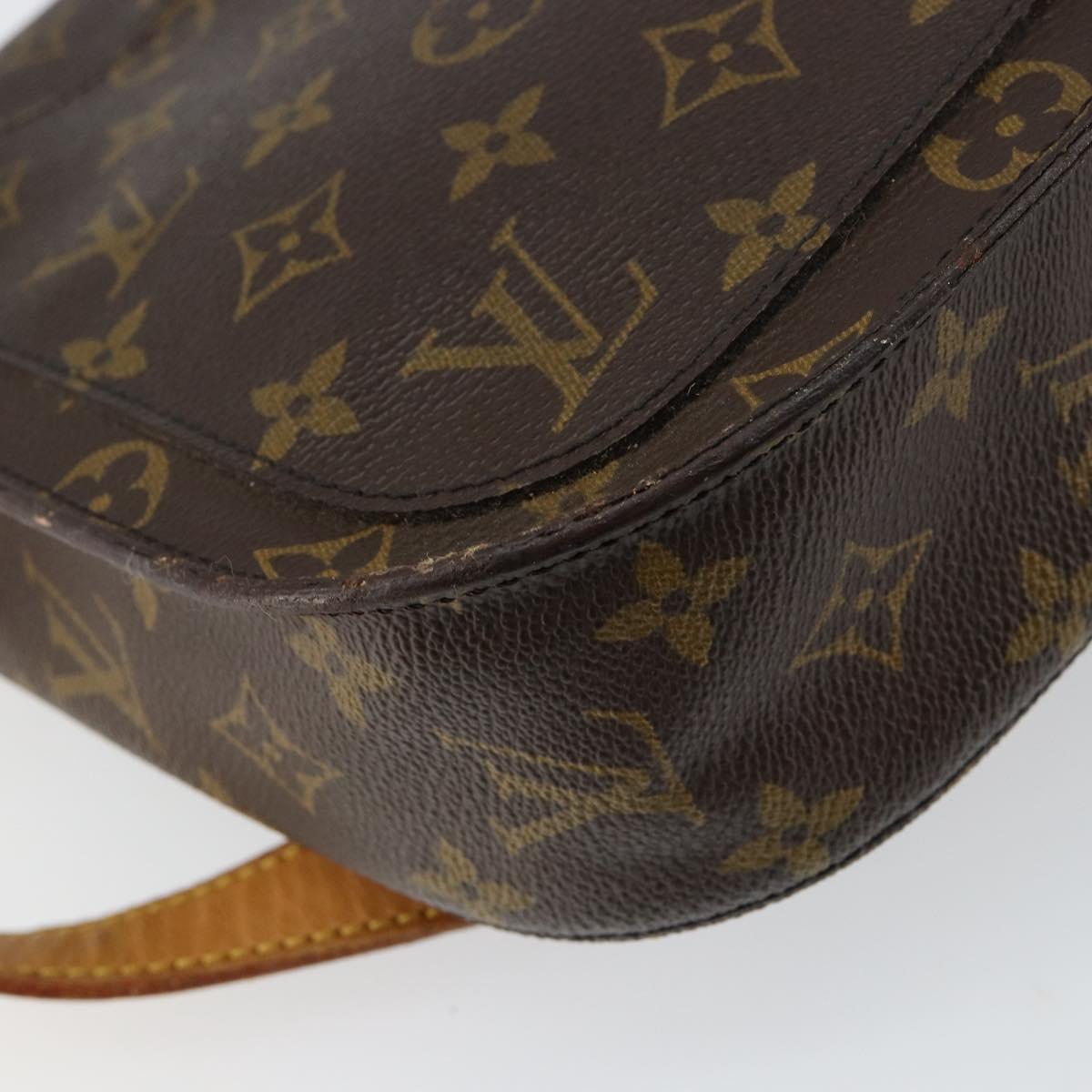 LOUIS VUITTON Monogram Saint Cloud GM Shoulder Bag M51242 LV Auth ep11145