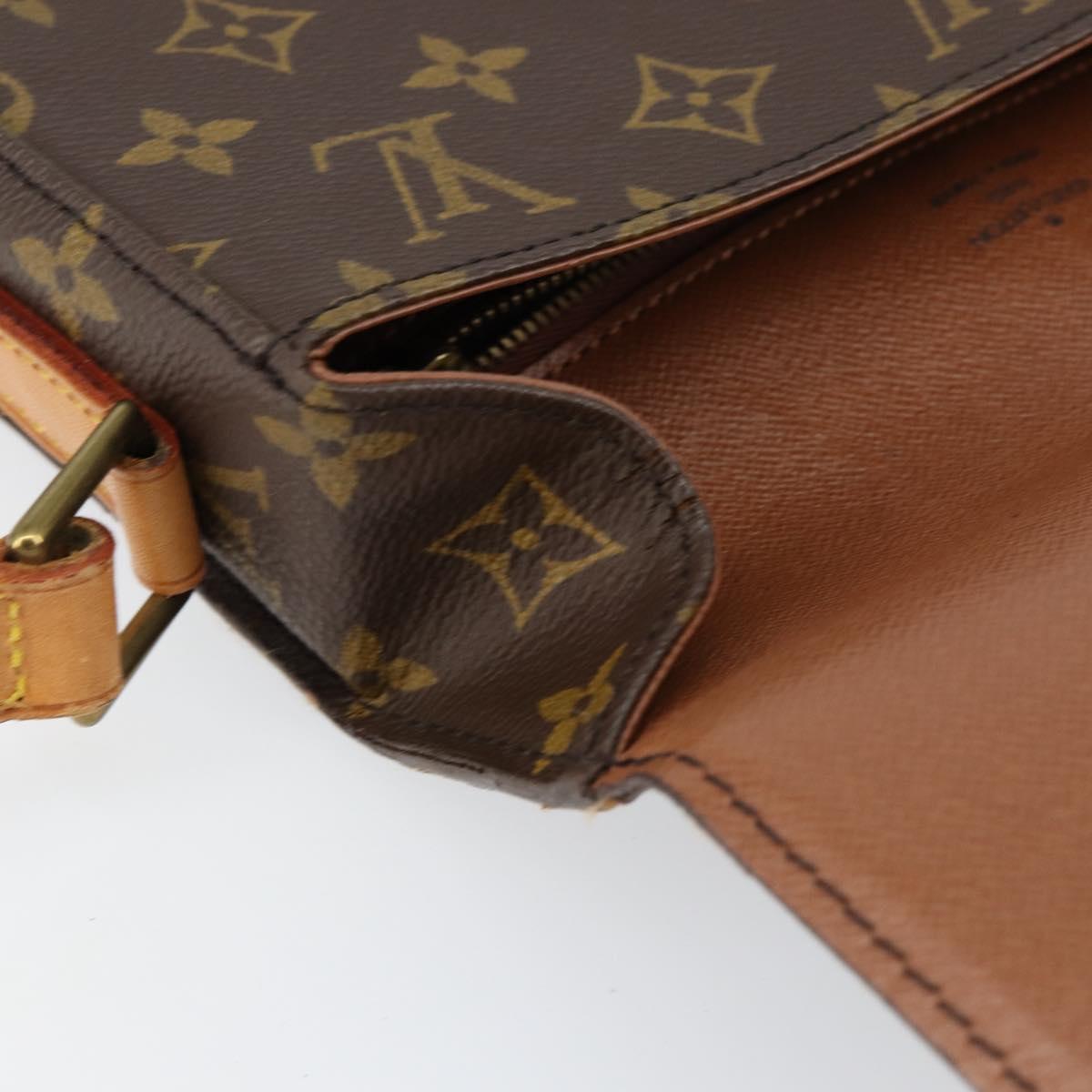 LOUIS VUITTON Monogram Saint Cloud GM Shoulder Bag M51242 LV Auth ep11145