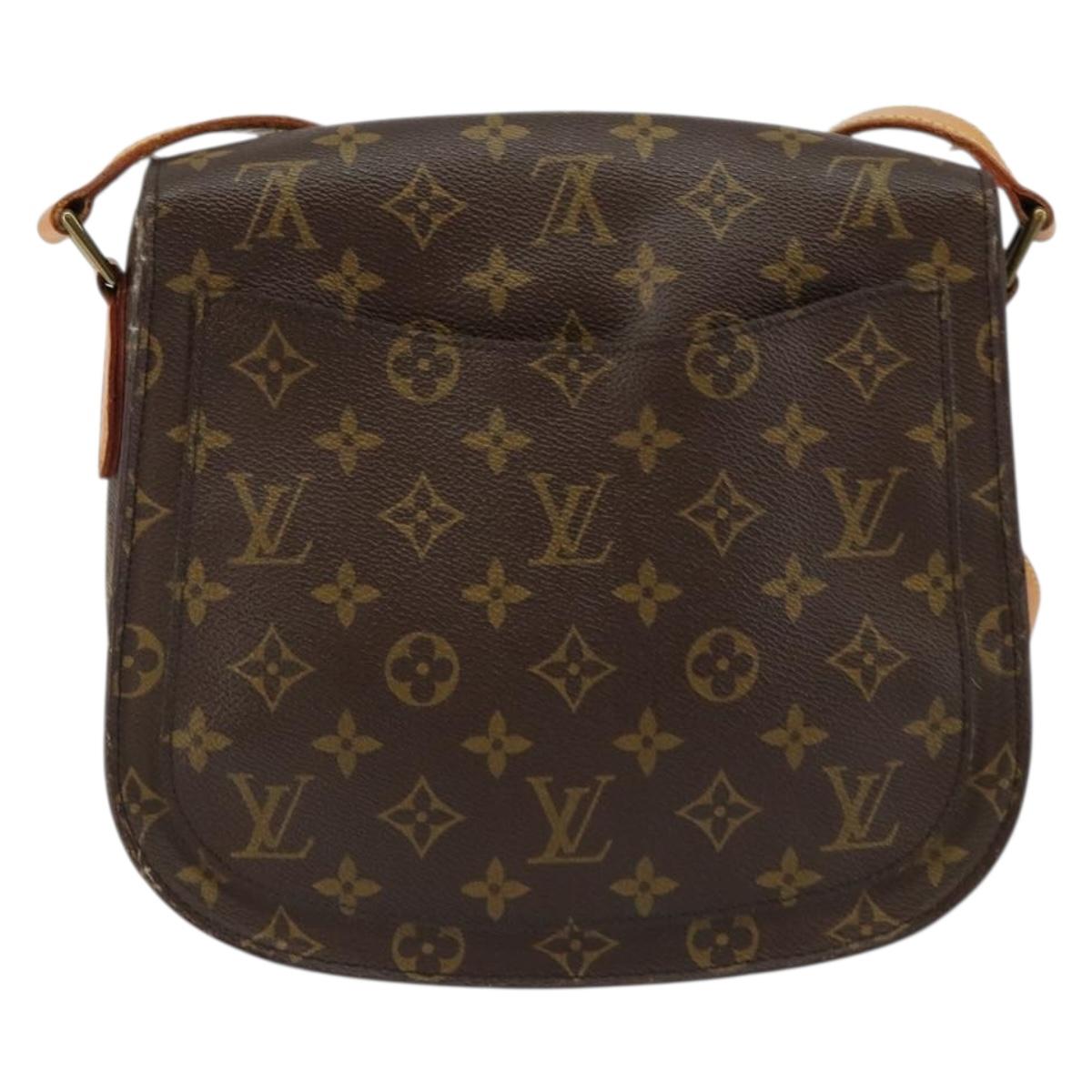 LOUIS VUITTON Monogram Saint Cloud GM Shoulder Bag M51242 LV Auth ep11145