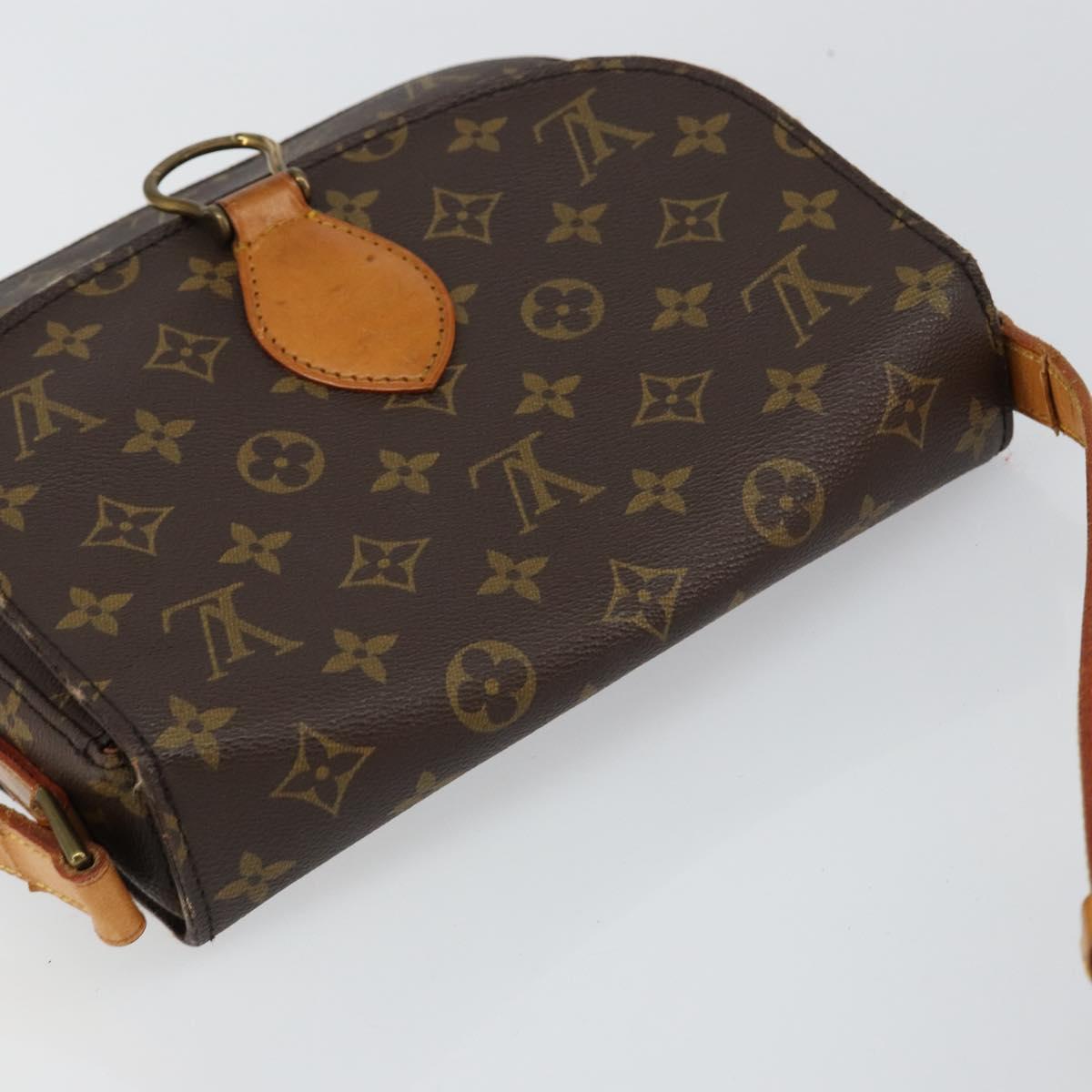 LOUIS VUITTON Monogram Saint Cloud GM Shoulder Bag M51242 LV Auth ep11145
