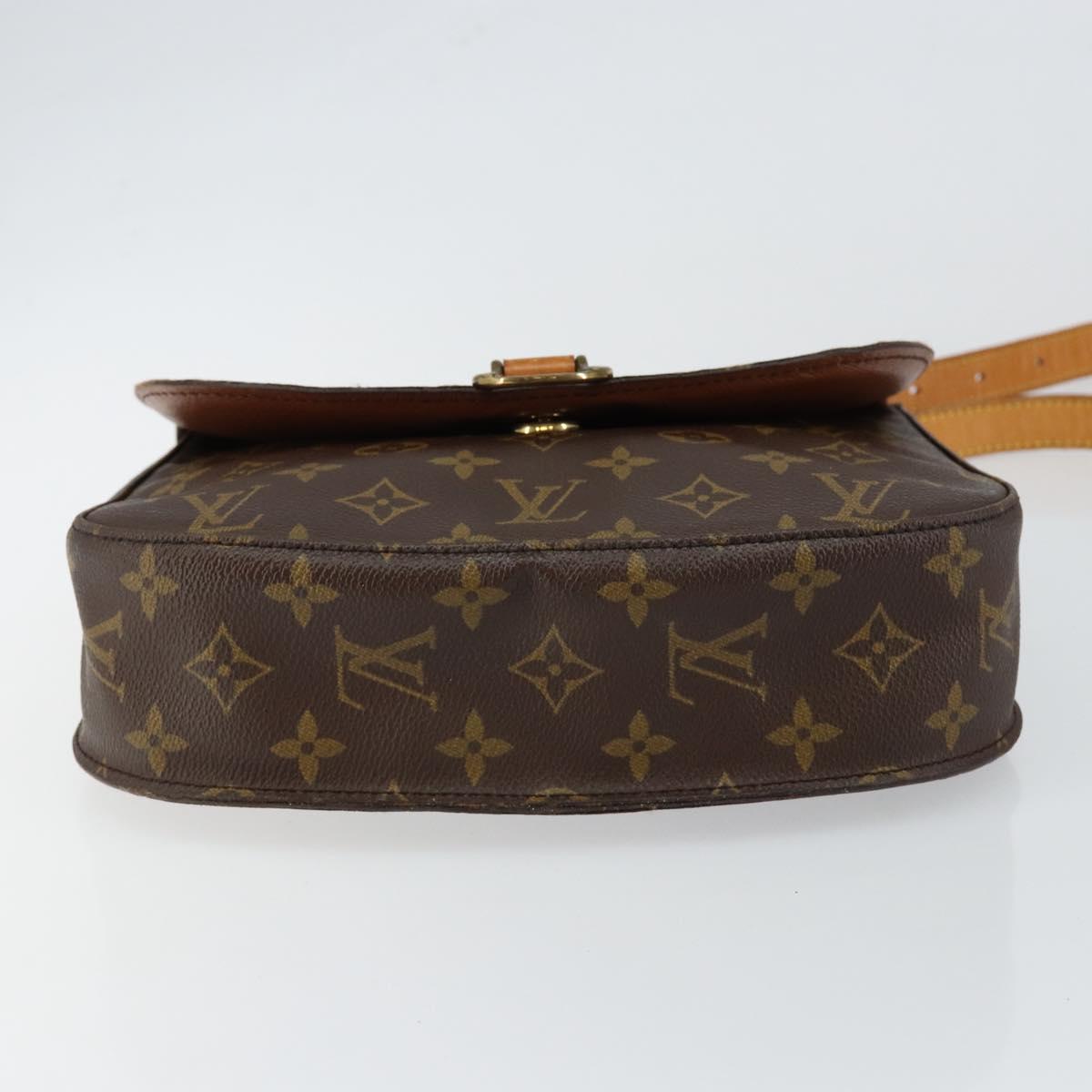 LOUIS VUITTON Monogram Saint Cloud GM Shoulder Bag M51242 LV Auth ep11145