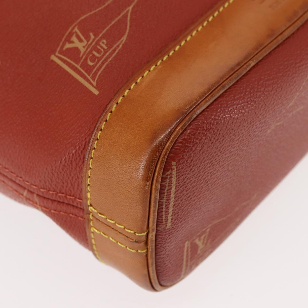 LOUIS VUITTON LOUIS VUITTON Cup Le Touquet Shoulder Bag Red M80027 Auth ep11150